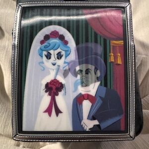 Loungefly Disney The Haunted Mansion Bride Lenticular Mini Backpack & Disney Ear